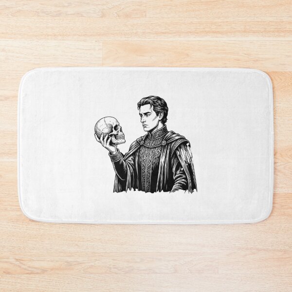 Item preview, Alas Poor Yorick Skull - Vintage Shakespeare Literary Art designed and sold by t-shirt studio.