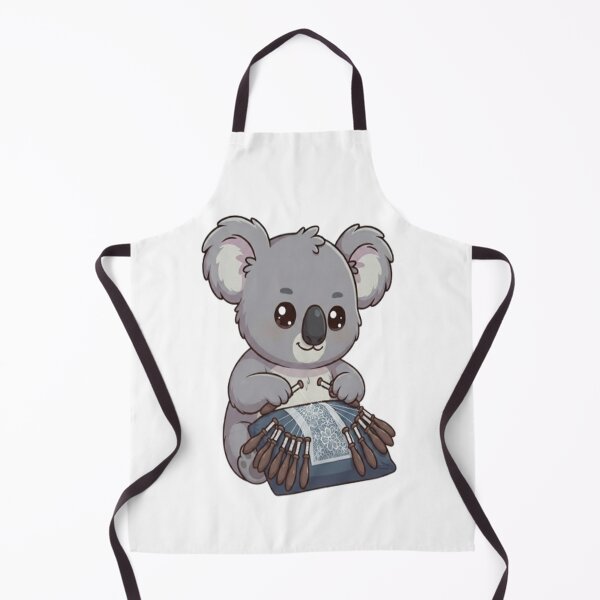 Item preview, Cute Koala Bobbin Lace Making designed and sold by Ella_Sketch.