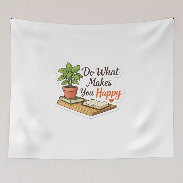 Item preview, Do What Makes You Happy designed and sold by Selfique Bloom.