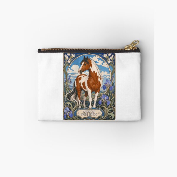 Item preview, American Pinto Paint Art Nouveau Horse Lover designed and sold by AntiqueImages.