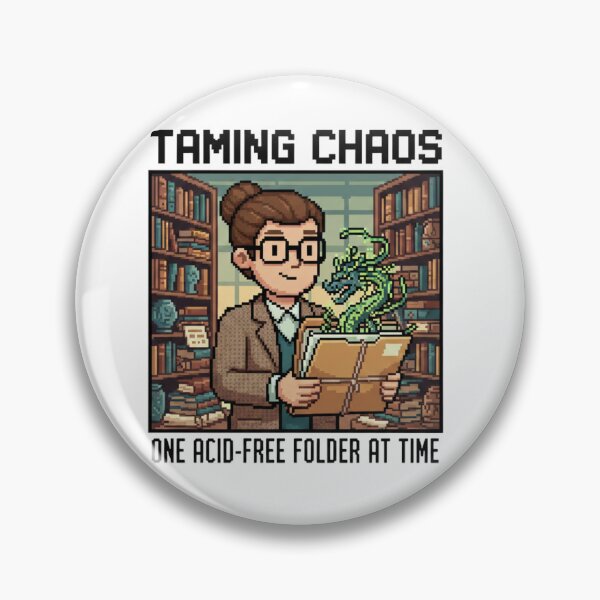 Item preview, Taming Chaos One Acid-Free Folder At A Time designed and sold by BlissHalo.