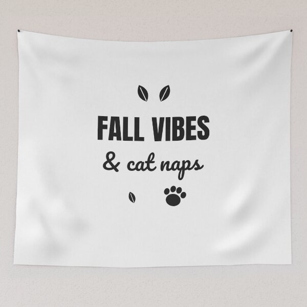 Item preview, Fall Vibes and Cat Naps - Autumn Cat Shirt designed and sold by RankShift.