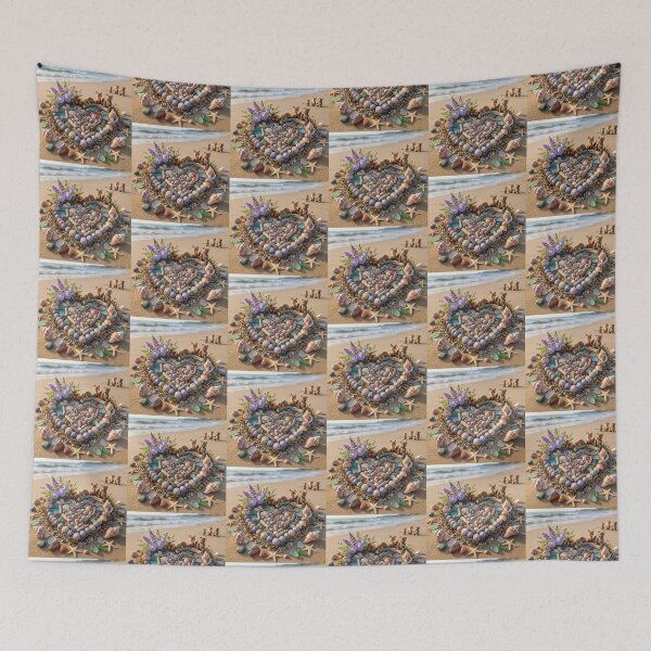 Item preview, Magical Heart on the Beach. designed and sold by JoyNest = "The nest of joy".