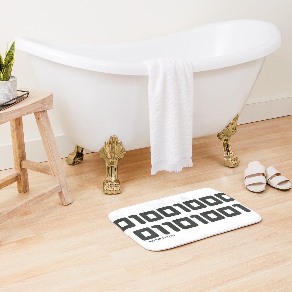 Item preview, Bath Mat designed and sold by potterspatch.