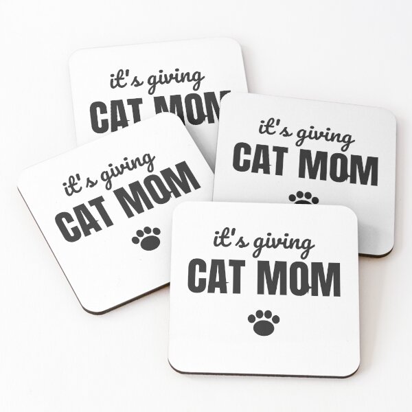 Item preview, It's Giving Cat Mom - Funny Trendy Cat Shirt designed and sold by RankShift.