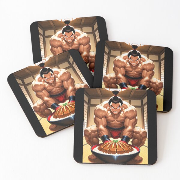 Item preview, Manga - Stylized Japanese Wrestler, Intimate and Warm Meal Scene designed and sold by Zone--Gaming.