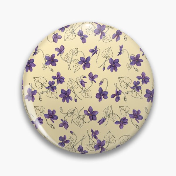 Item preview, Patrón botánico sin costuras de flores violetas moradas vintage designed and sold by NuvoraNest.