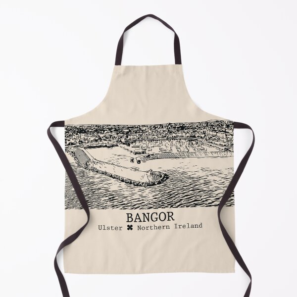 Item preview, Bangor NI - Vintage Ink Cityscape designed and sold by Lakeric.