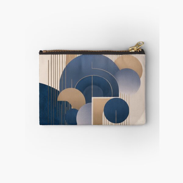Item preview, Boho Chic Gold Arches - Luxury Midnight Blue Geometric Design designed and sold by DkSpirit.