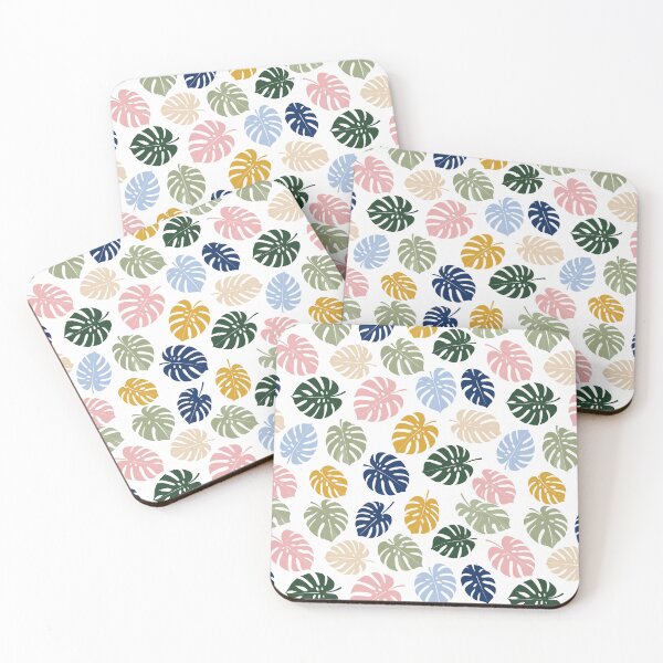 Artikelvorschau, Monstera Blattmuster entworfen und verkauft von Bakes Designs.