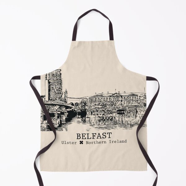 Item preview, Belfast NI - Vintage Ink Cityscape designed and sold by Lakeric.