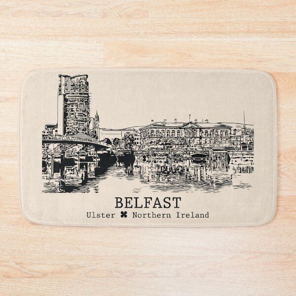 Item preview, Belfast NI - Vintage Ink Cityscape designed and sold by Lakeric.