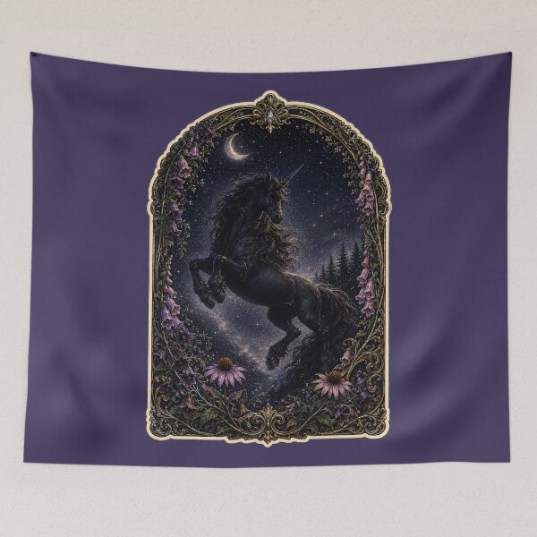 Item preview, Art Nouveau Unicorn V designed and sold by Spellhorn13.