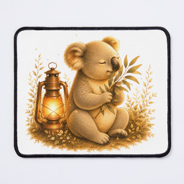 Item preview, Mindful Koala Eucalyptus Vintage Lantern Slow Living designed and sold by AQUILAKREO.