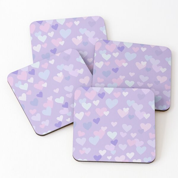 Item preview, Purple Scattered Heart Seamless Pattern Vector Background for Valentine's Day designed and sold by Avara-Creative.