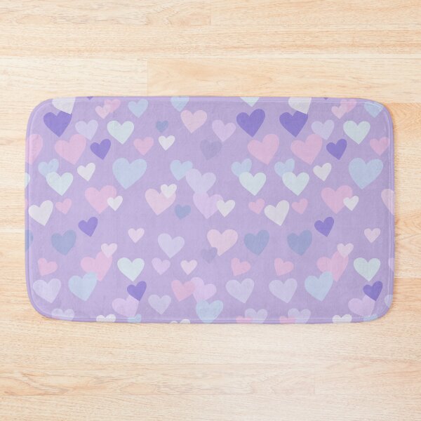 Item preview, Purple Scattered Heart Seamless Pattern Vector Background for Valentine's Day designed and sold by Avara-Creative.