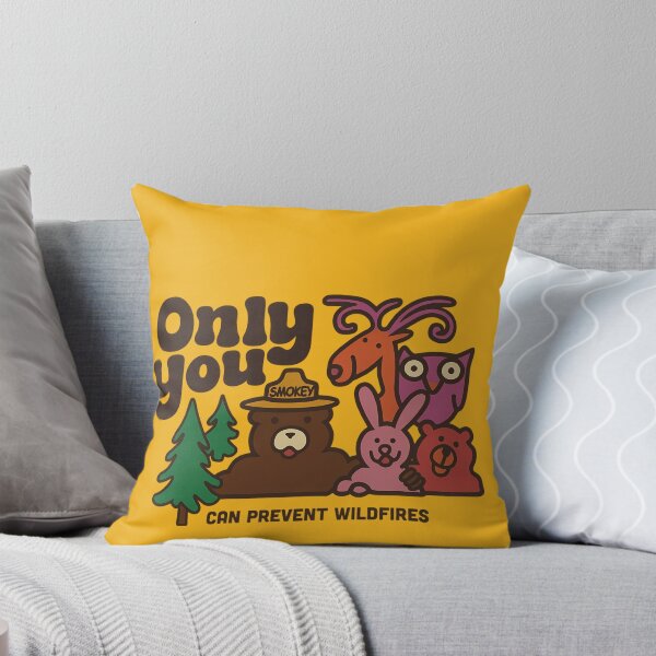 Item preview, Only You Can Prevent Wildfires Forest Animals Nature designed and sold by Velustro Shop.