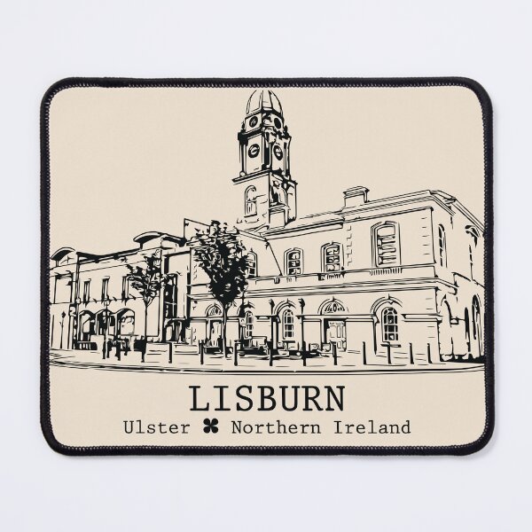 Item preview, Lisburn NI - Vintage Ink Cityscape designed and sold by Lakeric.