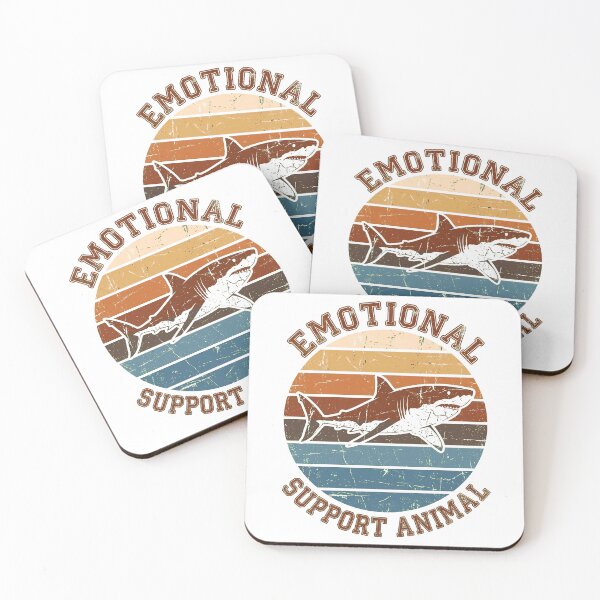 Item preview, Shark Emotional Support Animal designed and sold by Art-Max.