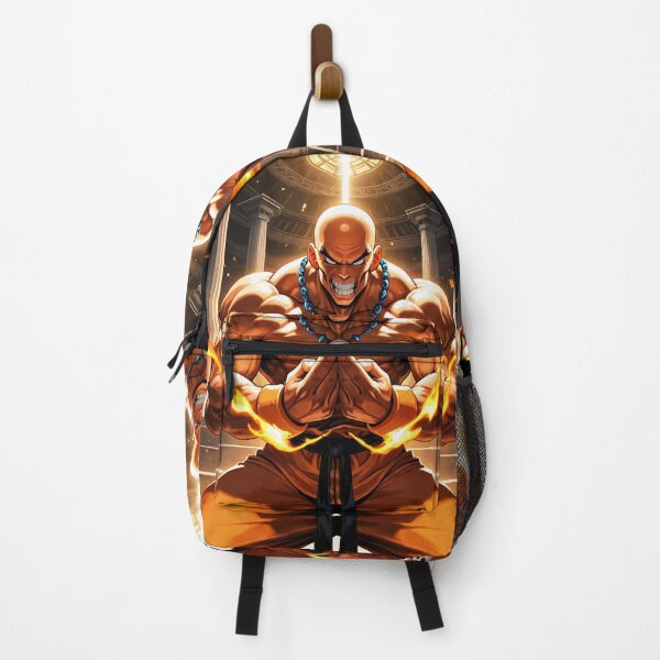 Item preview, Video Game - Martial Arts Fighter, Buddhist Fury in Flames designed and sold by Zone--Gaming.
