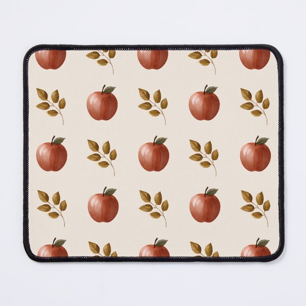 Item preview, Rustic Autumn Apples Leaves Seamless Botanical Pattern Elegant Artwork Design designed and sold by EL-Lebedenko.