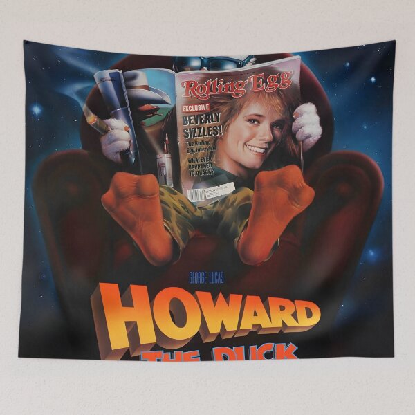 Item preview, Howard The Duck Original Custom Vintage Movie Poster Wall Art designed and sold by Cool Robot Bro..