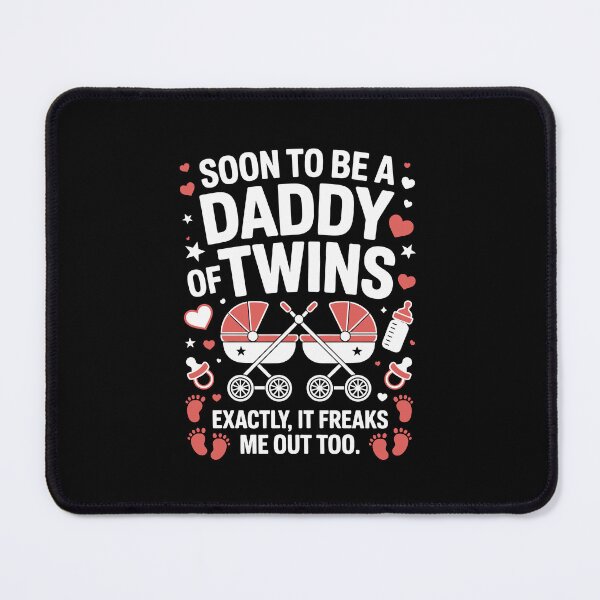 Item preview, Soon to be a dad of twins  Exactly, it freaks me out too. designed and sold by jkrphoto.