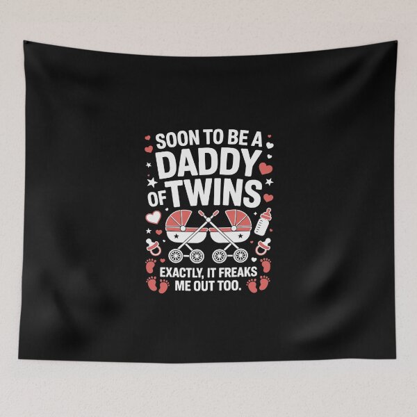 Item preview, Soon to be a dad of twins  Exactly, it freaks me out too. designed and sold by jkrphoto.
