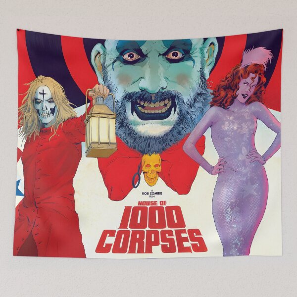Item preview, House Of 1000 Corpses Original Custom Vintage Movie Poster Wall Art designed and sold by Cool Robot Bro..