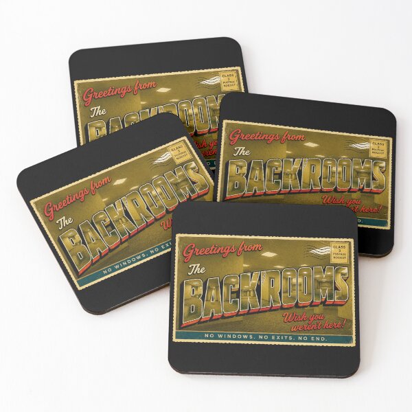 Item preview, Greetings from The Backrooms designed and sold by gorillamask.