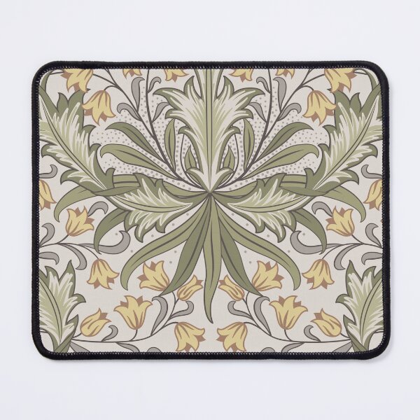 Item preview, Vintage William Morris Yellow Bell Flower Exhibition Poster 1834-1896 designed and sold by FaizArtShop.