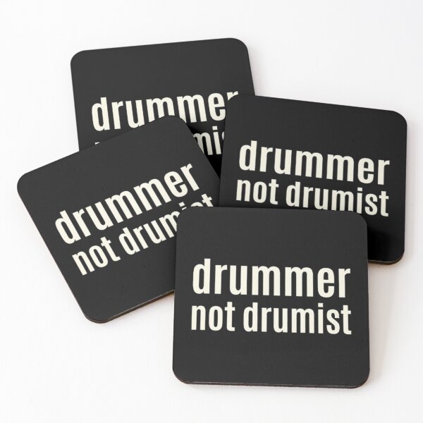 Item preview, Drummer not drumist designed and sold by johnandersoeee.