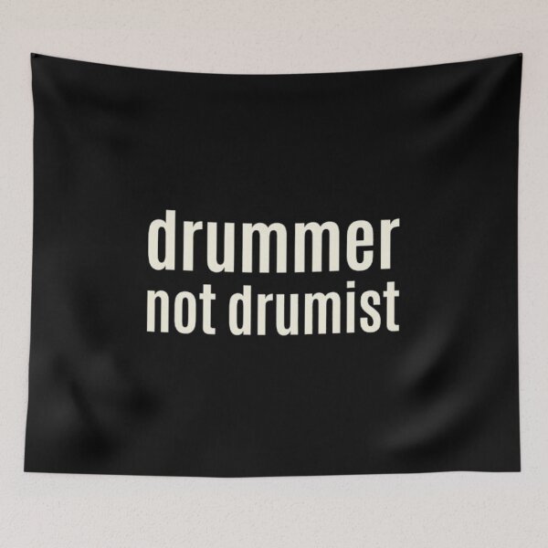 Item preview, Drummer not drumist designed and sold by johnandersoeee.