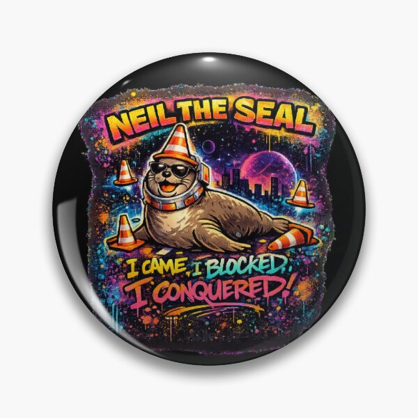 Artikelvorschau, Ich kam, ich blockierte, ich eroberte – NeiltheSeal entworfen und verkauft von Sloyar.