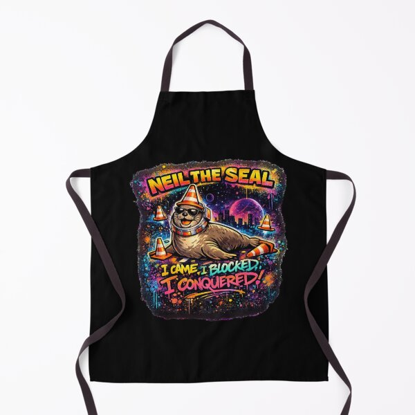 Item preview, Came, I Blocked, I Conquered – Neil the Seal designed and sold by Sloyar.