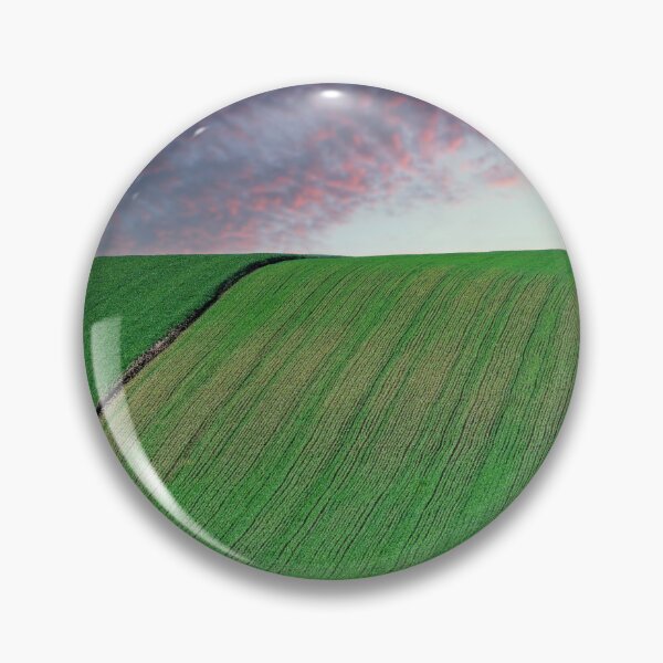 Item preview, Sunset sky over green wheat fields,Moravia rolling hills at spring,Chech Republic designed and sold by goceris.