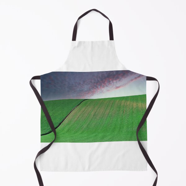 Item preview, Sunset sky over green wheat fields,Moravia rolling hills at spring,Chech Republic designed and sold by goceris.