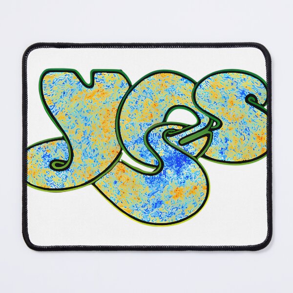 Item preview, Yes Band Logo Speckled Blue designed and sold by Kindofserna.