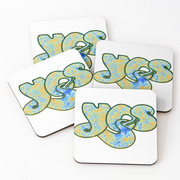 Item preview,  Yes Band Logo  Speckled Blue  designed and sold by Kindofserna.