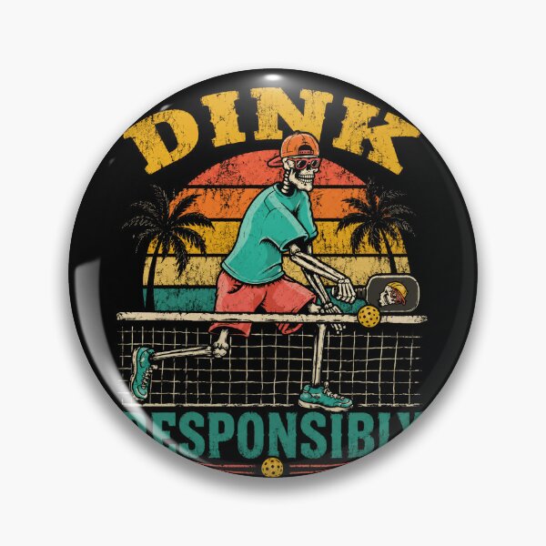 Item preview, Dink Responsibly Pickleball Player Sport designed and sold by HumansStuck12.