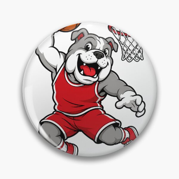 Item preview, Slam Dunk Bulldog Basketball designed and sold by Piising.