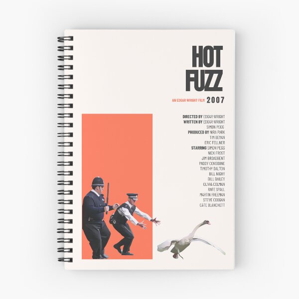 Item preview, Hot Fuzz Original Custom Vintage Movie Poster Wall Art designed and sold by Cool Robot Bro..