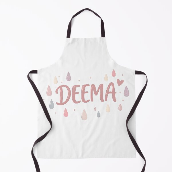 Item preview, Deema Cute Name with Raindrops and Heart designed and sold by yosefabutair.
