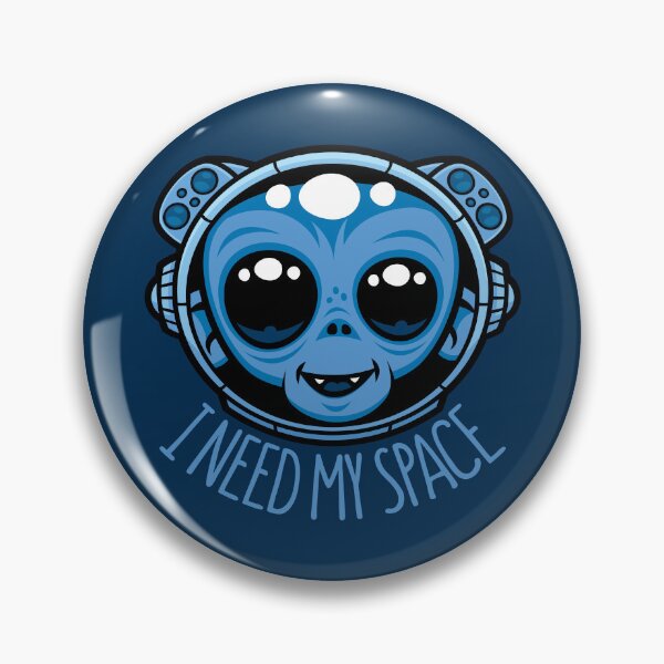 Item preview, I Need My Space Adorable Monkey Astronaut designed and sold by fizzgig.