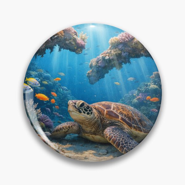 Item preview, Ocean Turtle Garden designed and sold by H A R L E I G H .