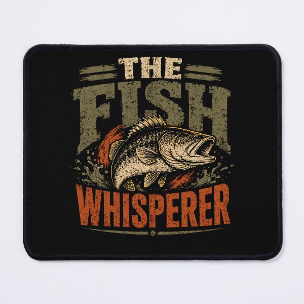 Item preview, The Fish Whisperer Fishing Angler Fisherman Hobby Gift designed and sold by HumansStuck12.