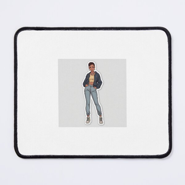 Item preview, Stylish Streetwear Girl Die-Cut Sticker designed and sold by Arts121.