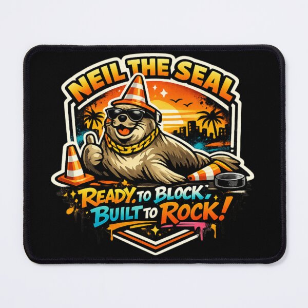 Item preview, I Came, I Blocked, I Conquered – Neil the Seal designed and sold by Sloyar.