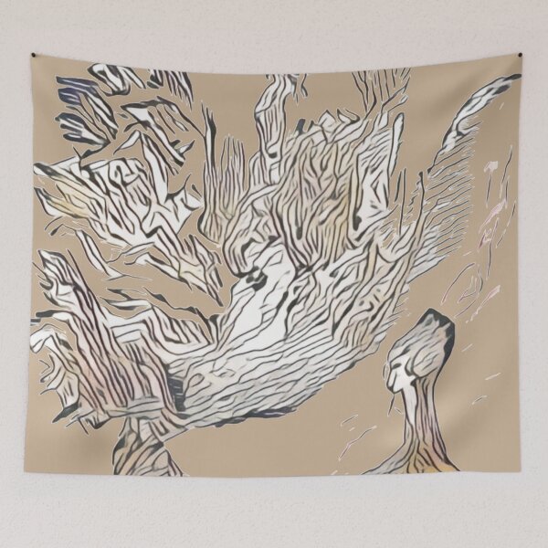 Item preview, The Burning Bush Surreal Vision designed and sold by energyoflove333.