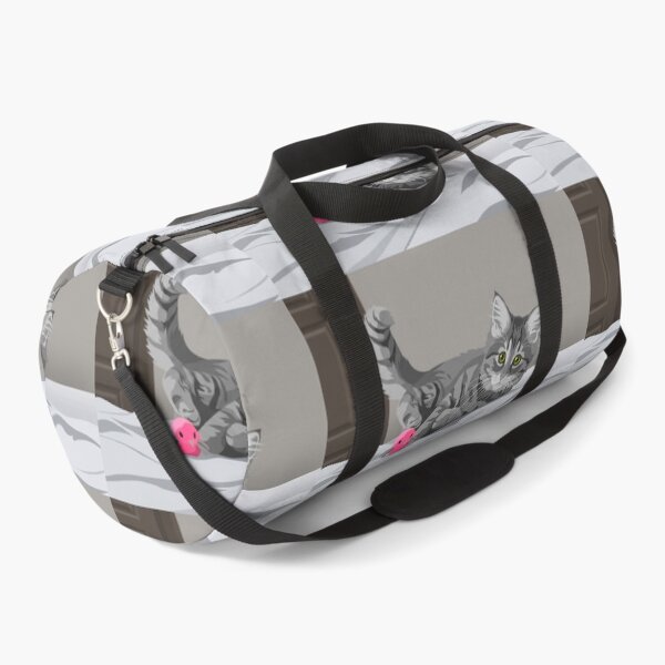 Item preview, Gray cat playing designed and sold by NorthNook.